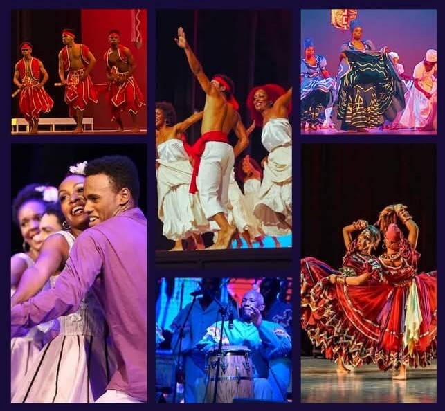 collage of cuban dancers