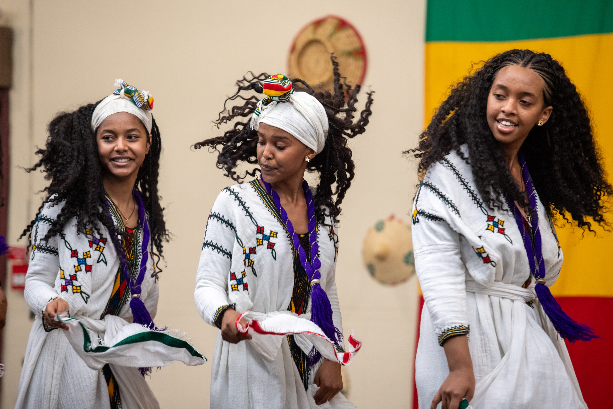 Ethiopia Pavilion Ethiopian dancers performing