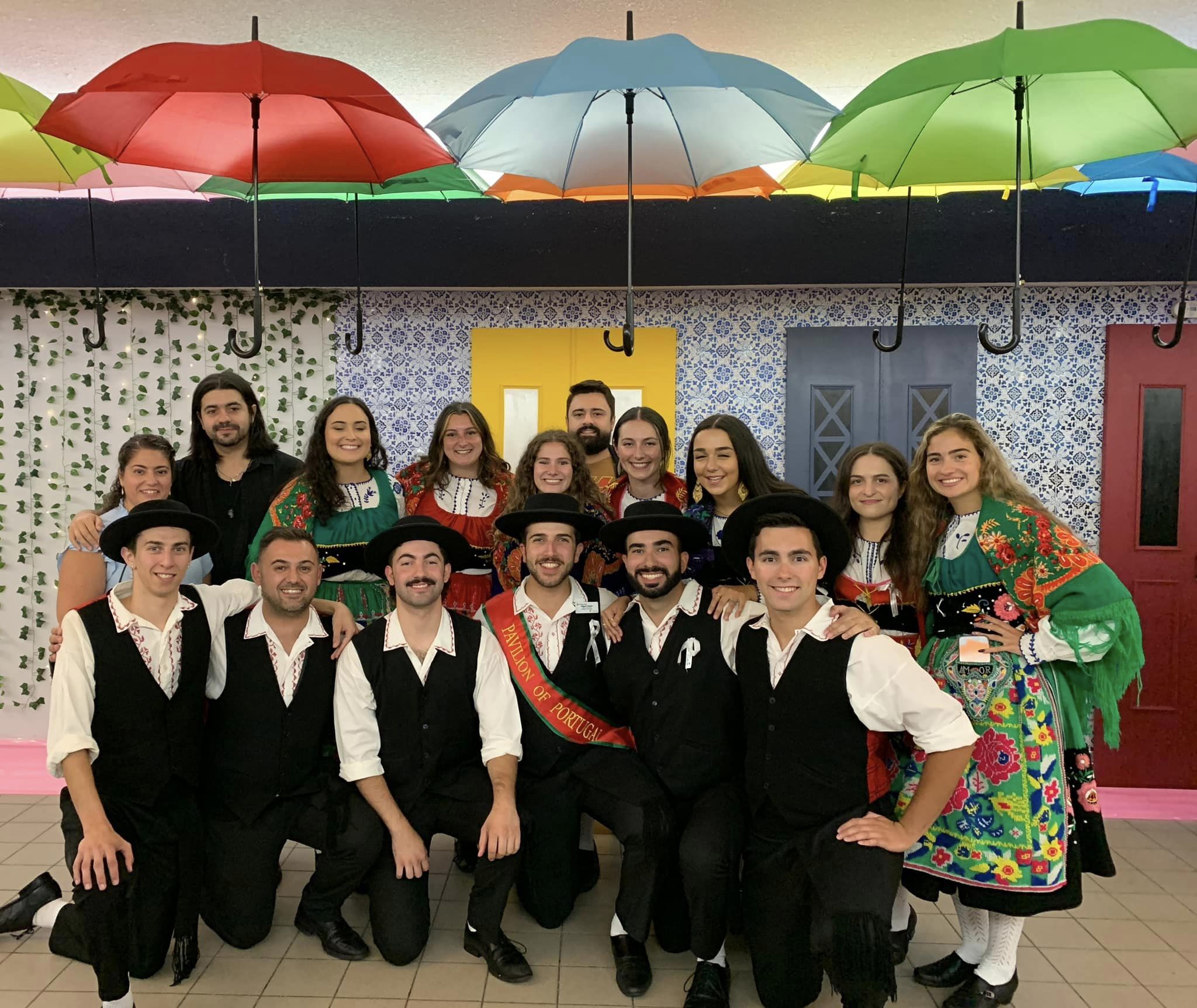 Portuguese Dancers in traditional outfits